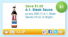 Printable Coupons: A.1. Steak Sauce, Scotties, Swanson + More