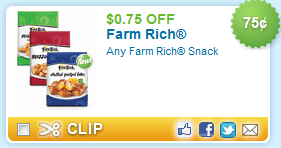 Printable Coupons: Farm Rich Snacks, Listerine Products, Scotch – Brite + More
