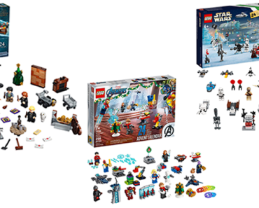 HOT PRICE!!! LEGO Star Wars Advent Calendar 75307 or LEGO Harry Potter Advent Calendar 76390 or LEGO Marvel The Avengers Advent Calendar 76196 – Just $31.99!