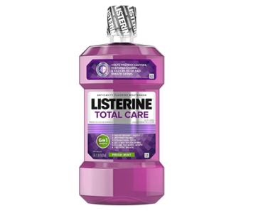 Listerine Total Care Anticavity Mouthwash, Fresh Mint Flavor, 1 L – Just $3.96!