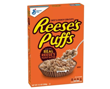 Reese’s Puffs Breakfast Cereal, Chocolate Peanut Butter – Just $1.88!
