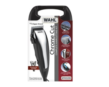 Wahl Chrome Cut 22 Piece Haircutting Kit – Just $24.99!