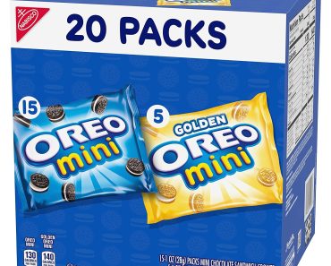 OREO Mini Mix Sandwich Cookies 20 Pack Only $6.63 Shipped!