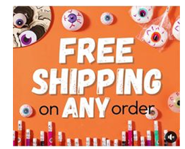 Free Shipping on Any Order at Oriental Trading! Get Everything You Need For Halloween Fun!