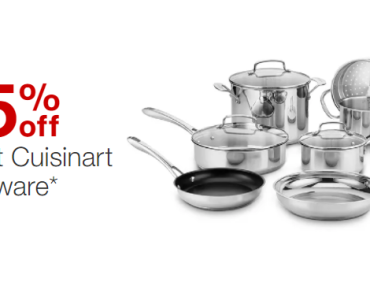 Target: Take 25% off Cuisinart Cookware! Today Only Deal!