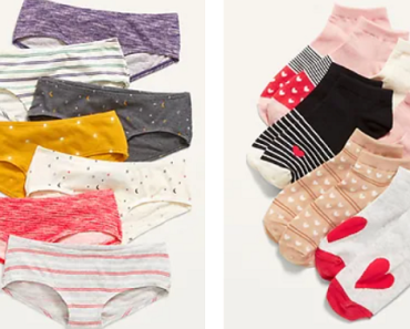 Old Navy: Take 50% off Socks, Underwear & More for the Family! Today Only!