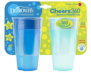 Dr. Brown’s Cheers 360 Spoutless Training Cups (2 Pack) Only $5.99!