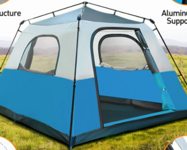 Camping Tents 6 Person Only $123.49 Shipped! (Reg. $260)