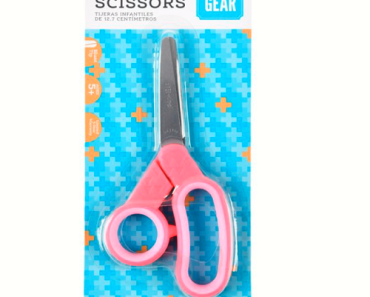 Pen + Gear Kids 5″ Scissors – Pink or Blue Only $.24 Cents each!!