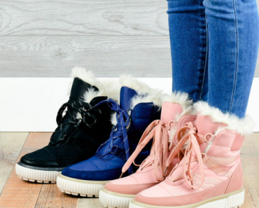 Trendy Lace-Up Winter Boots Only $43.99 Shipped! (Reg. $89.99)