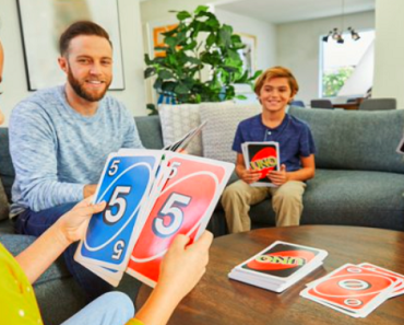 UNO Giant Family Card Game With 108 Oversized Cards Only $15.92!