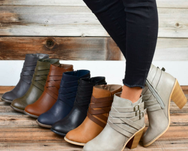 Fashion Multi-Buckle Booties | Wide Options Only $43.99 Shipped!