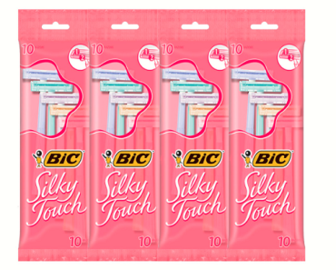 BIC Silky Touch Women’s Razors 40-Count Only $5.90 with clipped coupon! (Reg. $13.99)