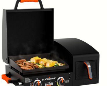 Blackstone Adventure Ready 17″ Griddle w/ Electric Air Fryer Only $192 Shipped! (Reg. $250)