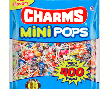 Tootsie Roll Charms Mini Pops 400-Count Bag Only $8.49! (Reg. $18.99)