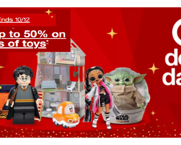 50% Off Toys! Spend $50 save $10! Spend $100 save $25! HOT Deals!