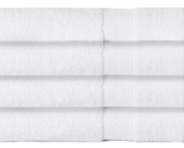 Sunham Soft Spun Cotton 4-Pc. Bath Towel Set Only $11.79! That’s Only $2.95 Each!