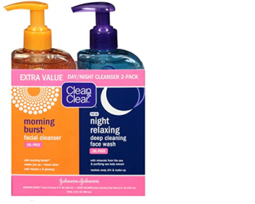 Clean & Clear 2-Pack Day and Night Face Cleanser Citrus Only $6.29 Shipped!