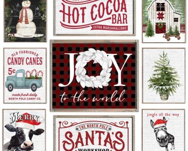 Cozy Christmas Art – Only $3.99!
