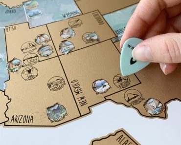 National Park Scratch Off Map – Only $18.99!