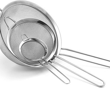 Cuisinart Set of 3 Fine Mesh Stainless Steel Strainers – Only $12.99!