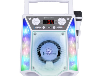 Singing Machine Shine Voice Karaoke Machine – Only $39! Black Friday Deal!