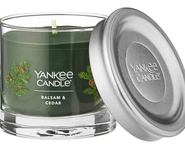 Yankee Candle Balsam & Cedar Signature Small Tumbler Candle – Just $6.99!