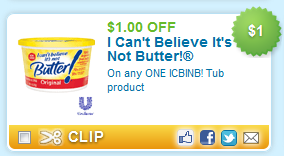 Printable Coupons: I Can’t Believe It’s Not Butter, Marzetti, Cetaphil Products + More