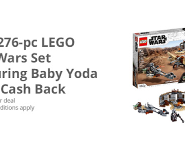 Awesome Freebie! Get a FREE Star Wars Lego Set at Walmart from TopCashBack!