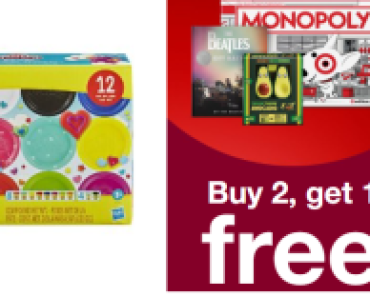 Target: Buy 2, Get 1 FREE on Board Games, Activity Kits, Puzzles, Video Games, Movies & Books!