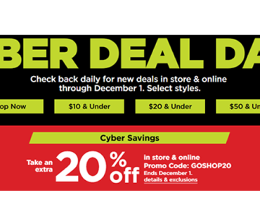 Kohl’s Cyber Days Sale is LIVE! New Sales! New 20% Off Code! New Deals!