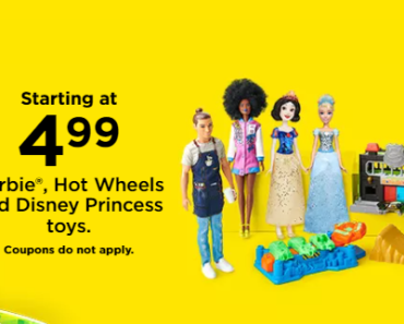 Toys Starting at $4.99! KOHL’S BLACK FRIDAY SUPER DEAL SALE ENDS TONIGHT!