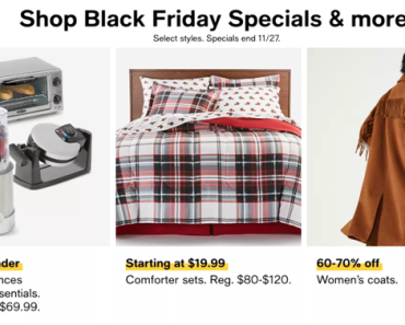 Macy’s Black Friday Sale IS LIVE!