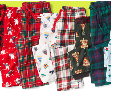Old Navy: Take 50% off Your Purchase + Christmas Pajama Pants for the Family Only $7.00 Each! Today Only!