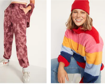 Old Navy: Take 50% off Sweatshirts & Sweatpants for the Family! Today Only!