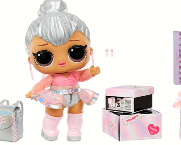 L.O.L. Surprise Big B.B. Kitty Queen 11″ Large Doll Only $18!! (Reg. $39.99)