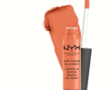 NYX Professional Makeup Soft Matte Cream Lipstick in Peach Beige Only $1.70! (Reg. $6.50)
