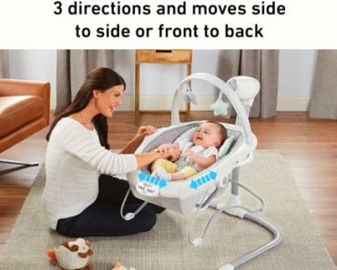 Graco Soothe ‘n Sway LX Baby Swing & Bouncer Only $97.99 Shipped! (Reg. $140)