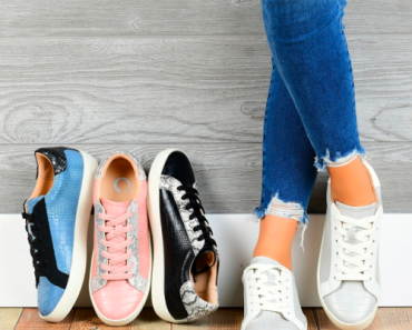 Darling Two-Tone Sneakers Only $27.99 + FREE Shipping! (Reg. $84.99)