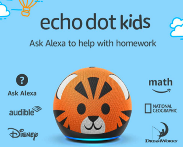 Echo Dot Kids with Parental Controls (Panda or Tiger) Only $34.99 Shipped! (Reg. $59.99)