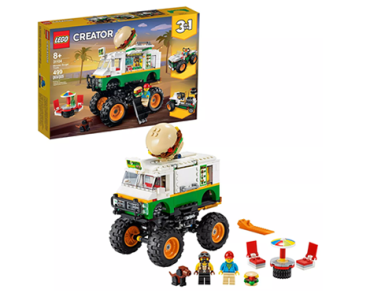 499-Piece LEGO Creator 3-in-1 Monster Burger Truck Building Kit (31104) – Just $24.59! TARGET BLACK FRIDAY!