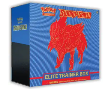 Pokemon Trading Card Game Sword & Shield S1 Elite Trainer Box featuring Zamazenta – Just $39.99!