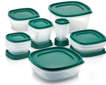 Rubbermaid 30pc Food Storage Container Set with Easy Find Lids in Forest Green – Just $7.99!