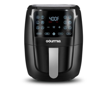 Gourmia 6-Quart Digital Air Fryer with Guided Cooking, Easy Clean – Just $54.00! Walmart Cyber Days!