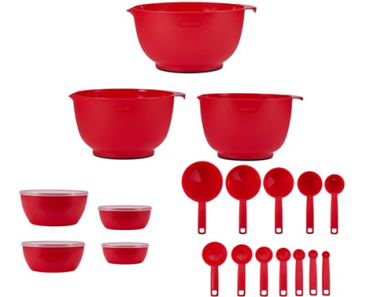 Farberware Professional 23-piece Red Mix and Measure Baking Set – Just $10.00! Walmart Black Friday Deal!