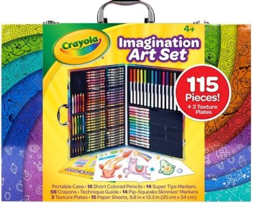 Crayola Imagination Art Coloring Set (115 Pieces) Only $15.00! (Reg $24.99)