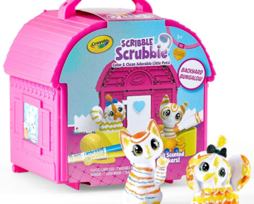 Crayola Scribble Scrubbie Pets Backyard Bungalow Only $5.77! (Reg $14.97)