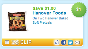 Printable Coupons: Hanover Pretzels, John Frieda Products, Eucerin Products + More
