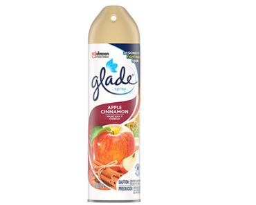 Glade Air Freshener, Room Spray, Apple Cinnamon, 8 Oz – Just $.79!