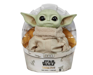 Star Wars Grogu Plush Toy, 11-in “The Child” from The Mandalorian – Just $13.99!
